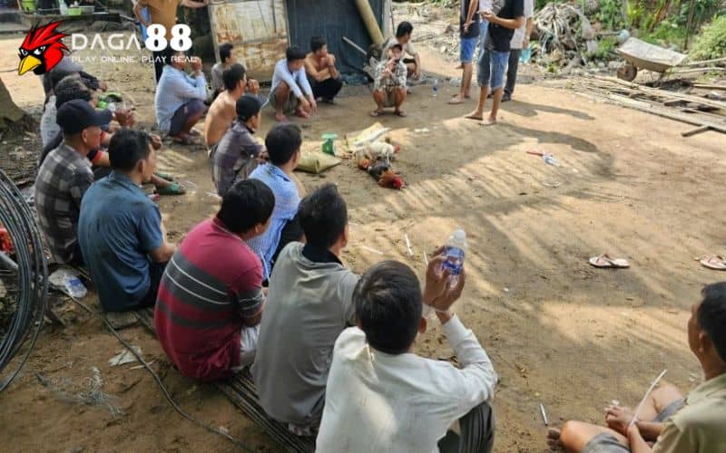 Hiện trường tang vật bị thu giữ