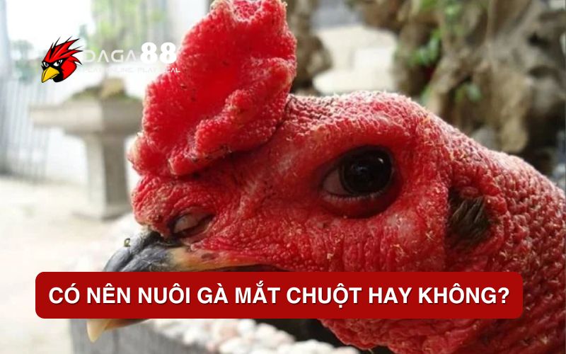 Gà Mắt Chuột - Đánh Giá và Cách Nuôi Chiến Kê Hiệu Quả Có nên nuôi gà mắt chuột hay không?